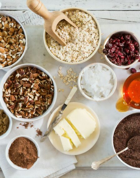 sliced cheese on white ceramic bowl